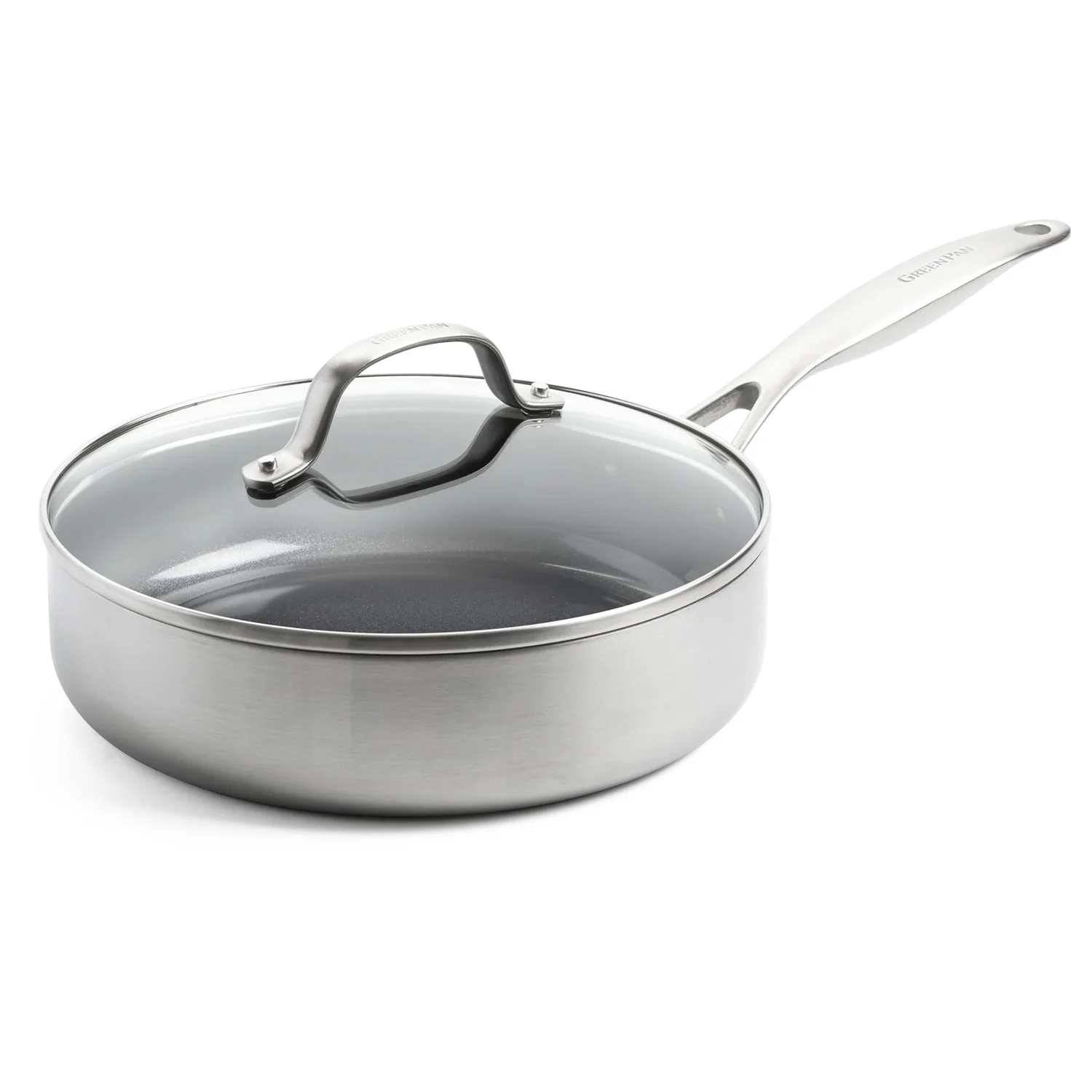 GreenPan Geneva Skillet Covered 24cm / 2.6 Litre