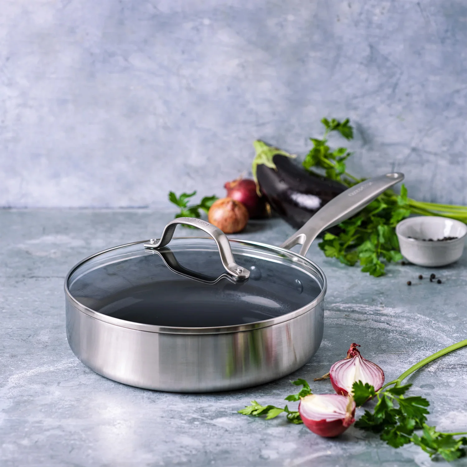 GreenPan Geneva Skillet Covered 24cm / 2.6 Litre - Image 2
