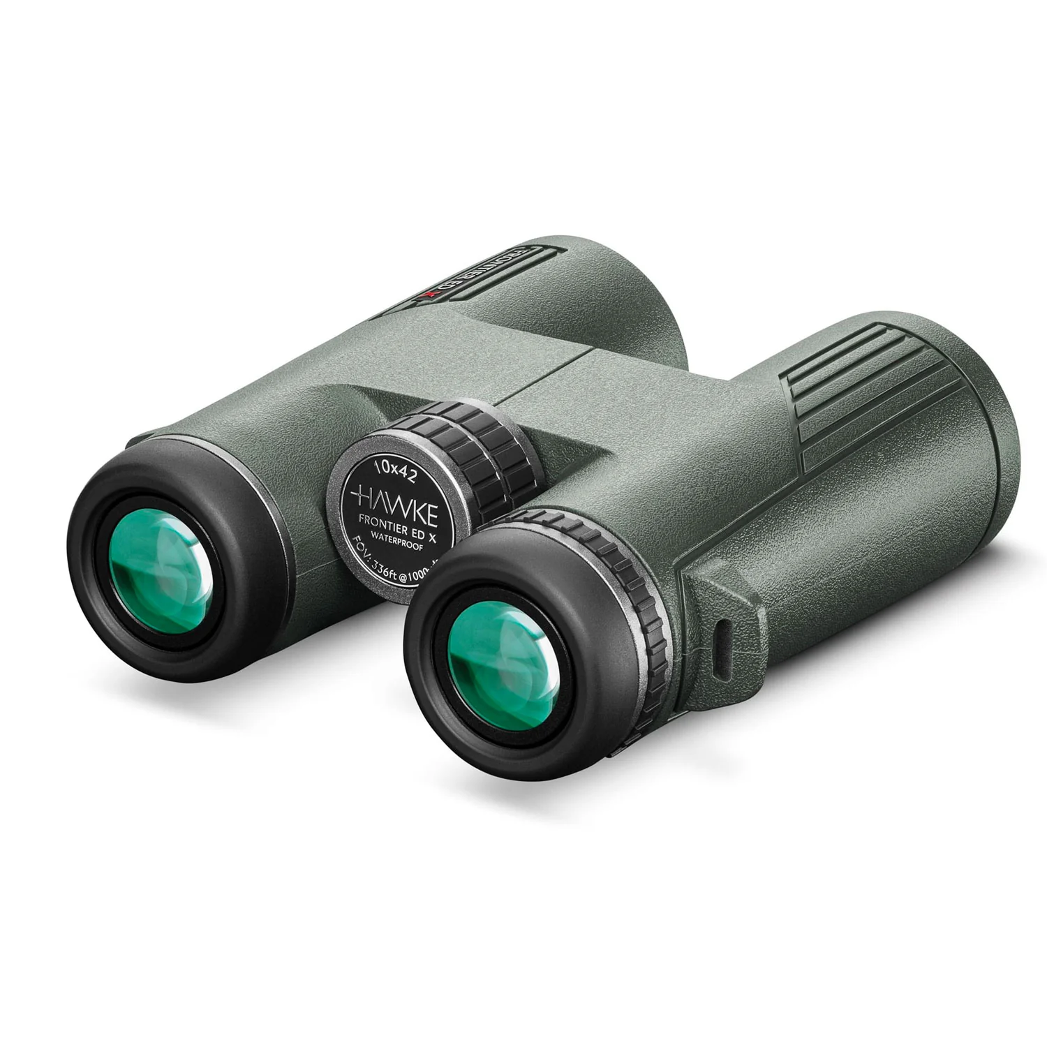 Hawke Frontier ED X 10x42 Binoculars - Green - Image 3