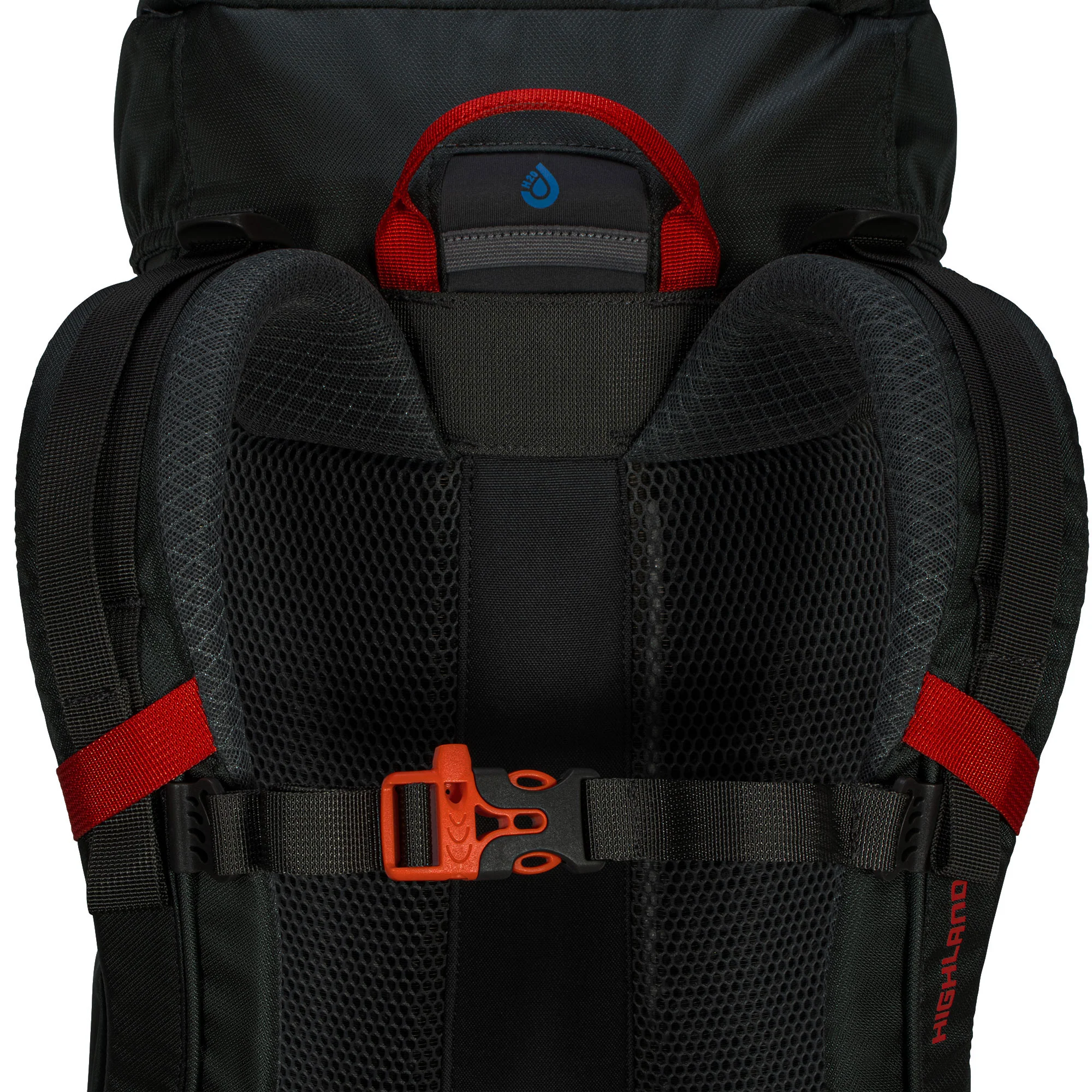 Highlander Ivar 40L Rucksack - Black - Image 5
