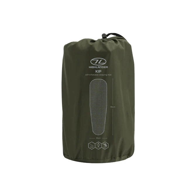 Highlander Kip Mat Self-Inflate Sleeping Mat - Image 3