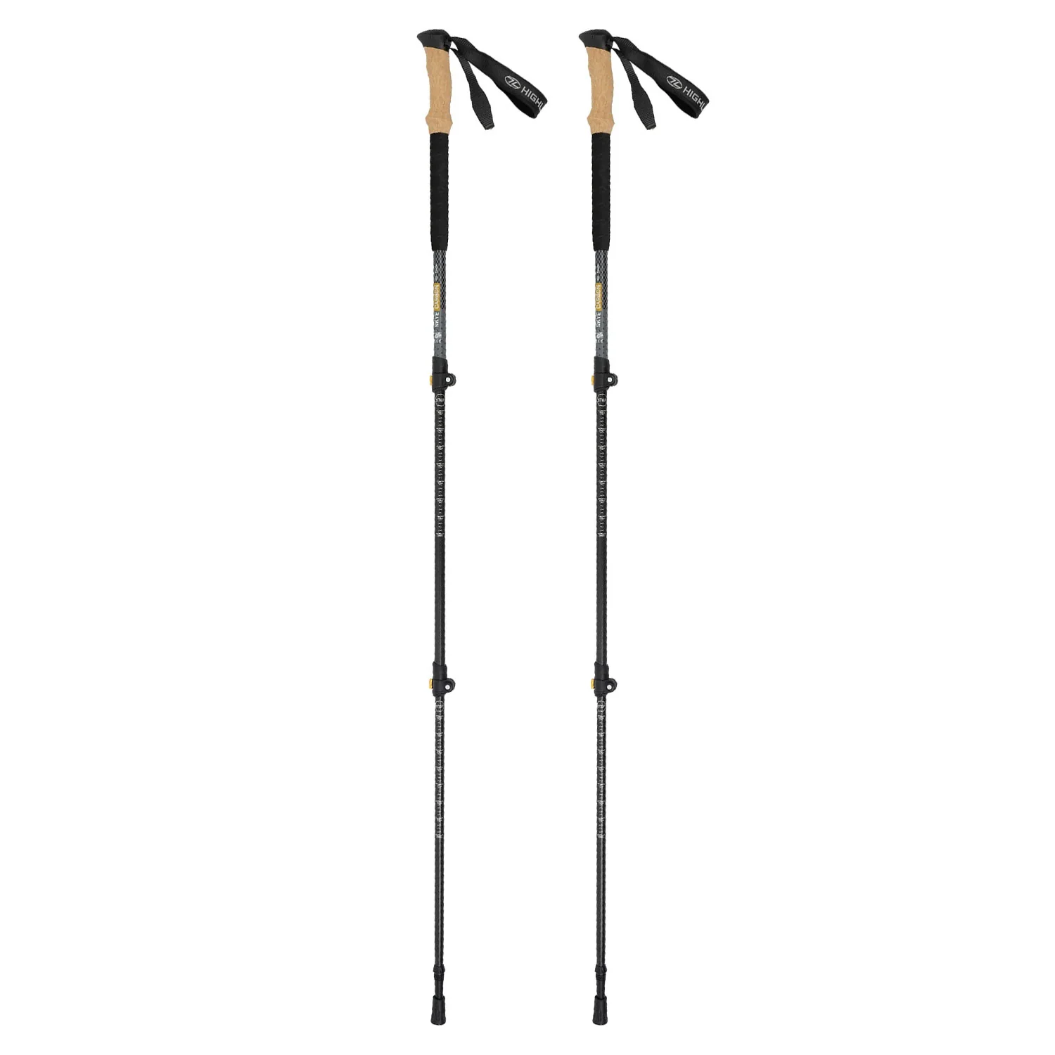 Highlander Skye Carbon Fibre Walking Poles (Pair)