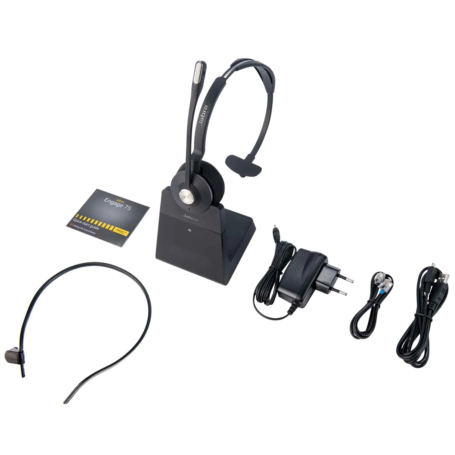 Jabra Engage 75 Mono Wireless Headset - Image 5
