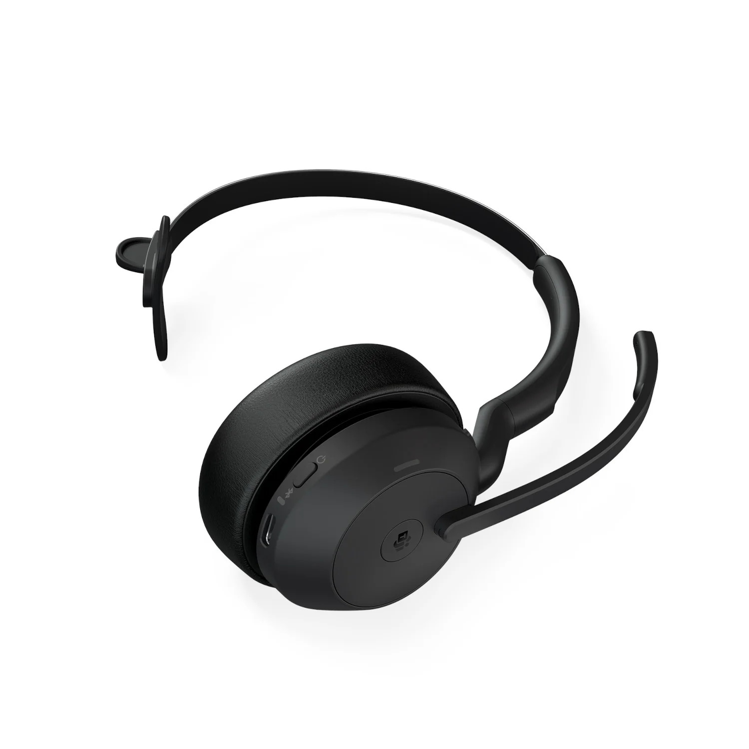 Jabra Evolve2 55 USB-A UC Mono Wireless headset in Black with Charging Stand - Image 3