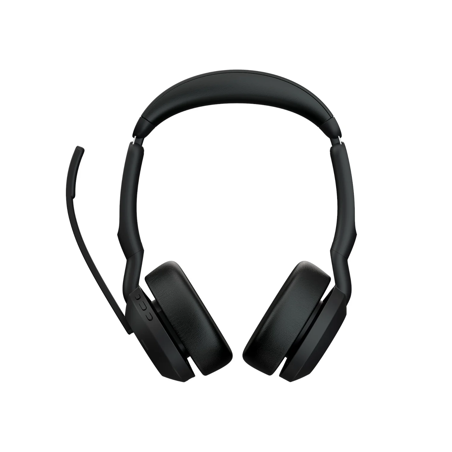 Jabra Evolve2 55 USB-A UC Stereo Wireless headset in Black with Charging Stand - Image 2