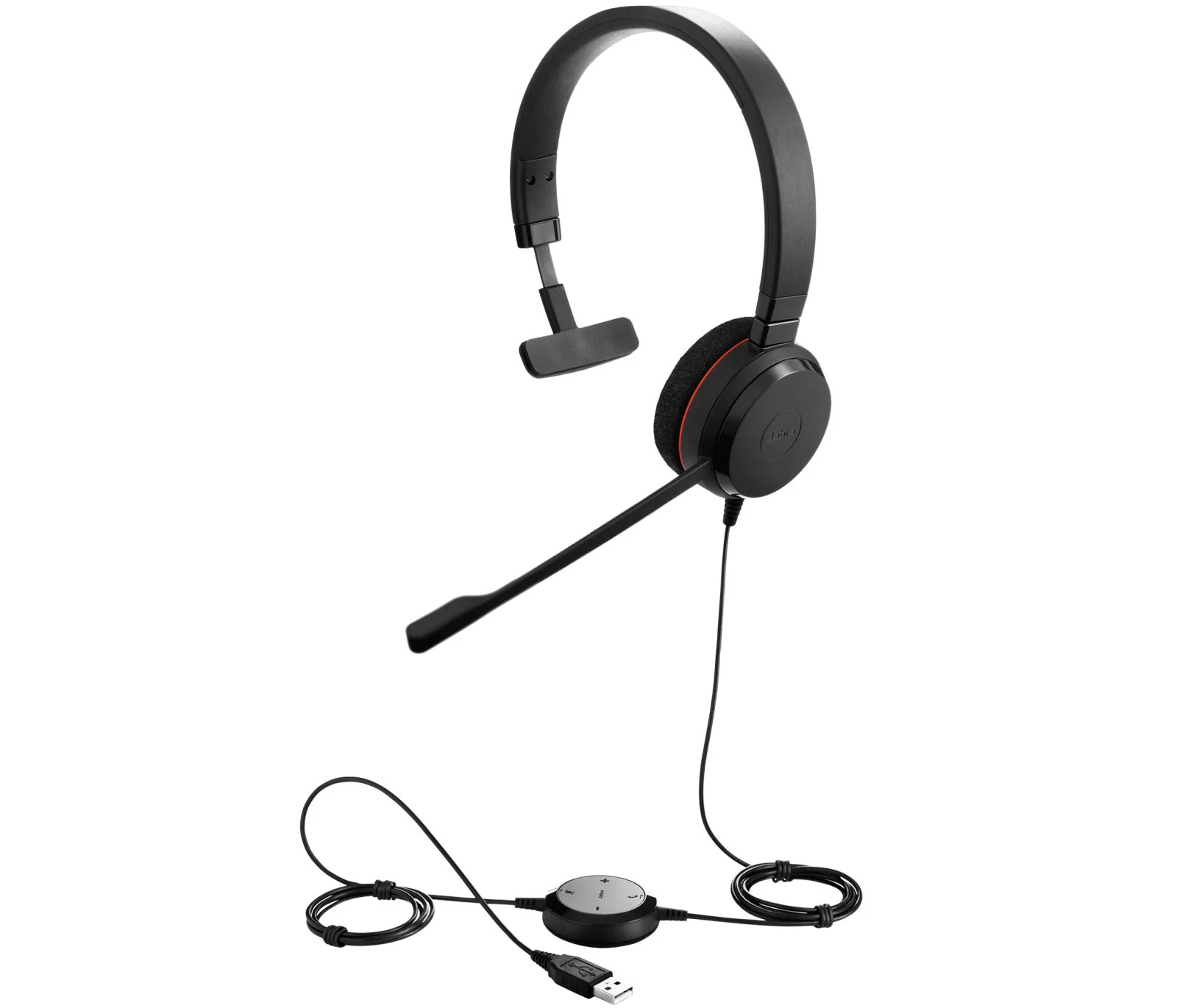 Jabra Evolve 20 MS Mono Corded Headset for PC - Image 4