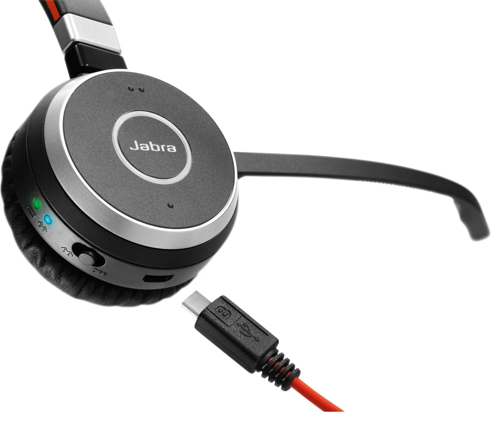 Jabra EVOLVE 65 MS Twin Stereo Wireless Headsets - Image 3
