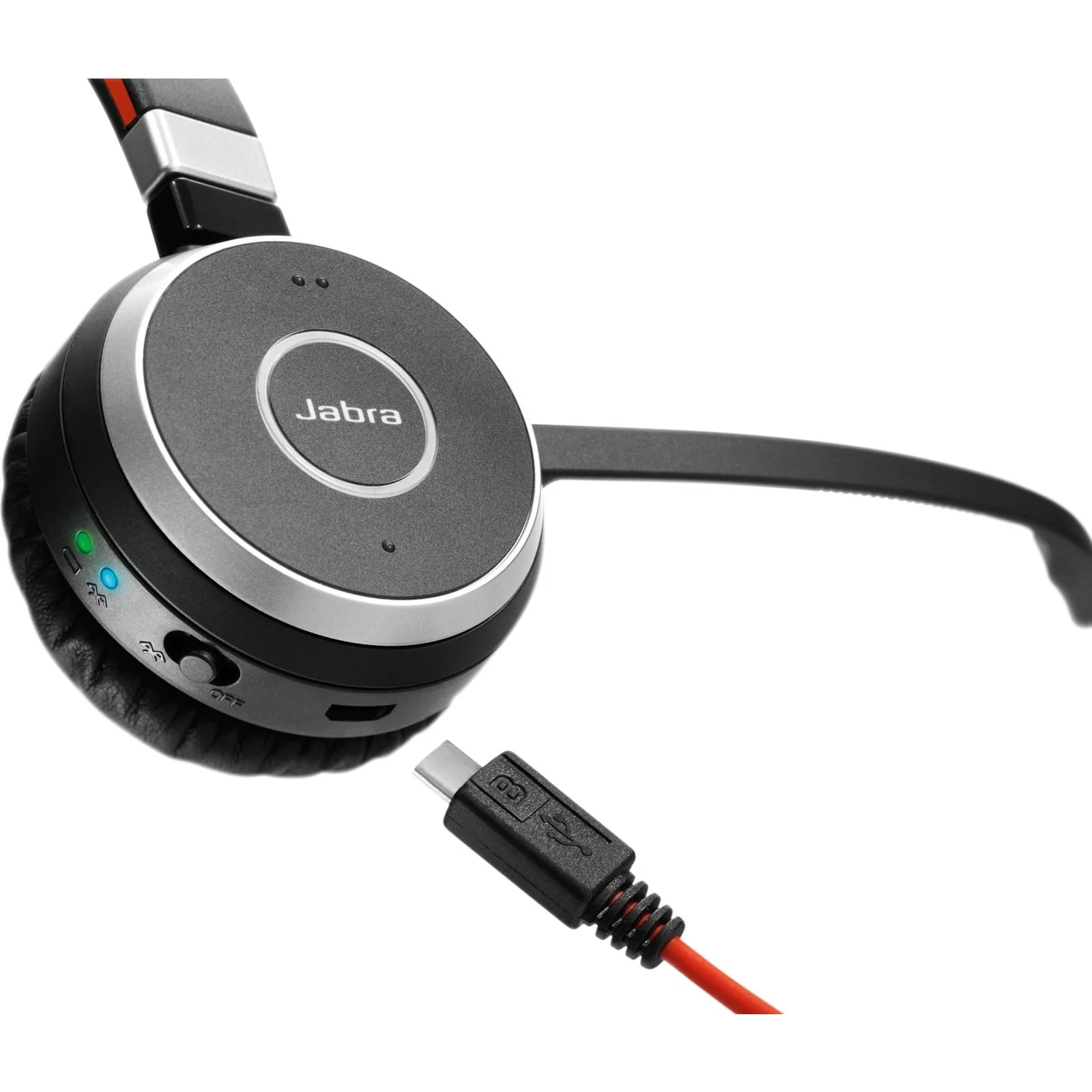 Jabra EVOLVE 65 UC Mono Twin Wireless Headset - Image 3