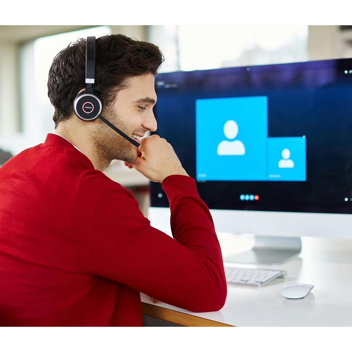 Jabra EVOLVE 65 UC Mono Twin Wireless Headset - Image 5