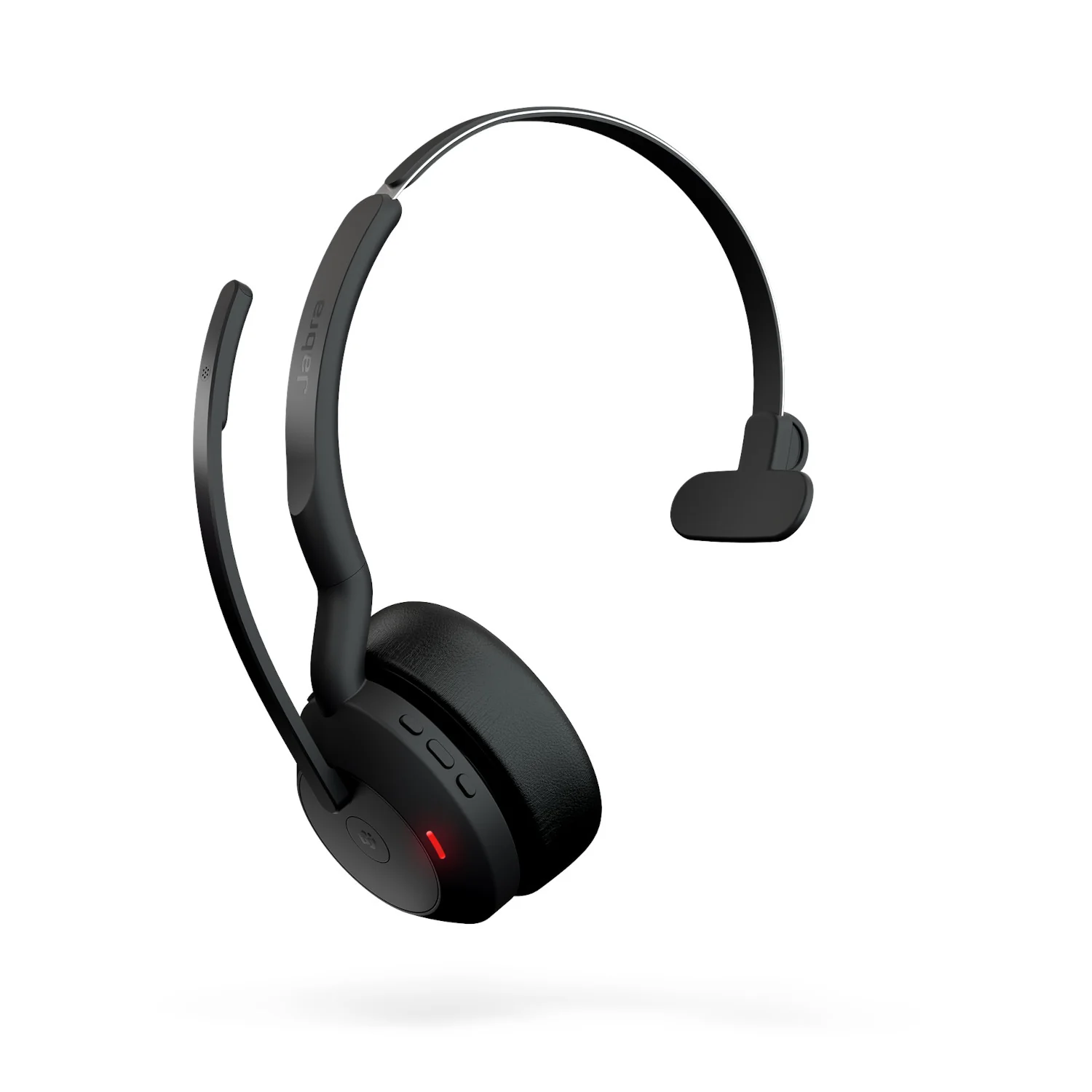 Jabra Evolve2 55 USB-A UC Mono Wireless headset in Black with Jabra Link 380 - Image 2