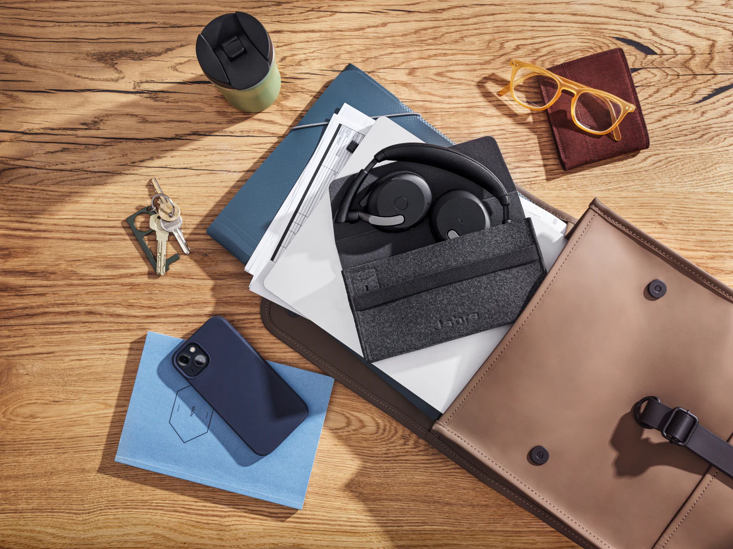 Jabra Evolve2 65 Flex USB-C UC Stereo Wireless Headset in Black with Jabra Link380 - Image 4