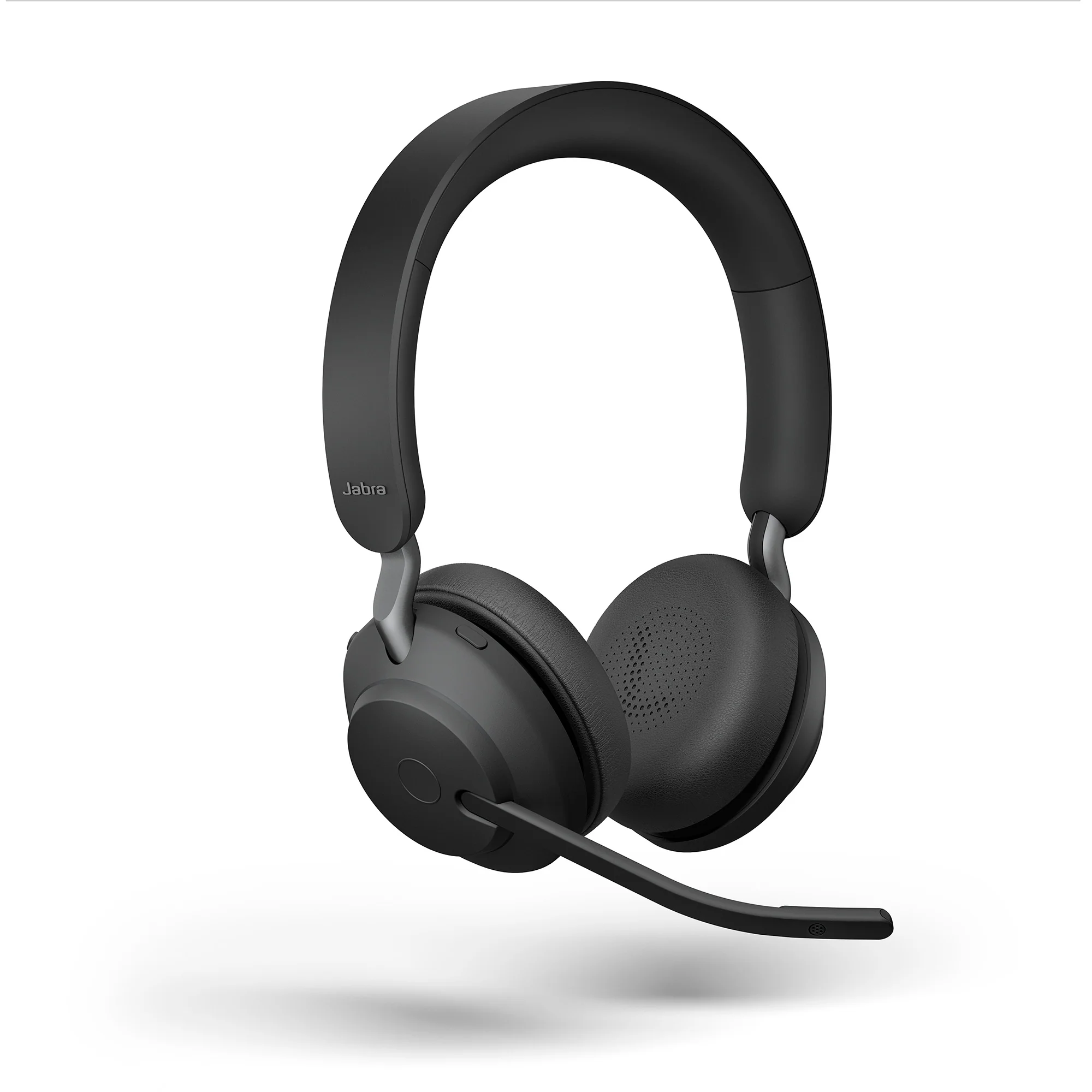 Jabra Evolve2 65 USB-A UC Stereo Wireless Headset in Black with Desk Stand - Image 2