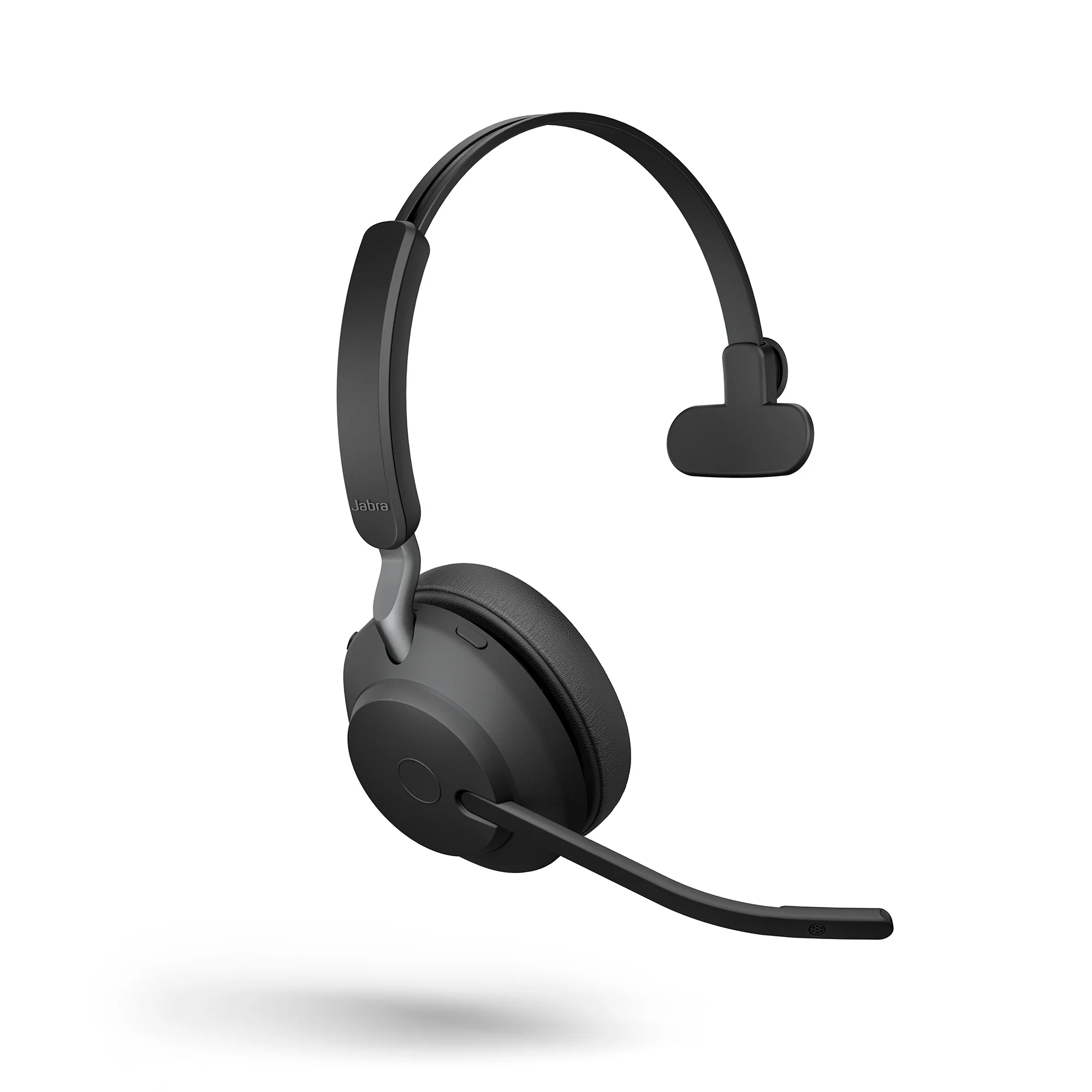 Jabra Evolve2 65 USB-C UC Mono Wireless Headset in Black with Desk Stand - Image 2