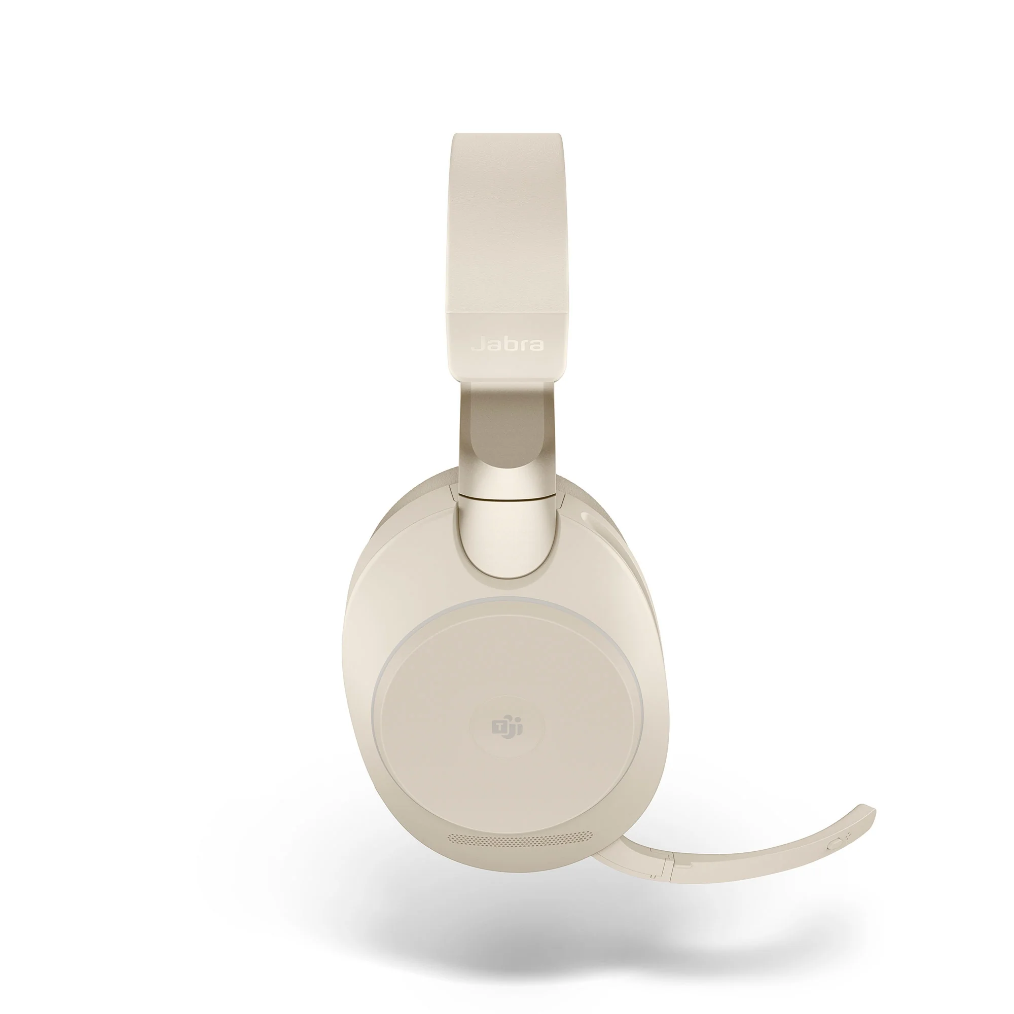 Jabra Evolve2 85 USB-A MS Stereo Wireless Headset in Beige with Jabra Link380 - Image 3