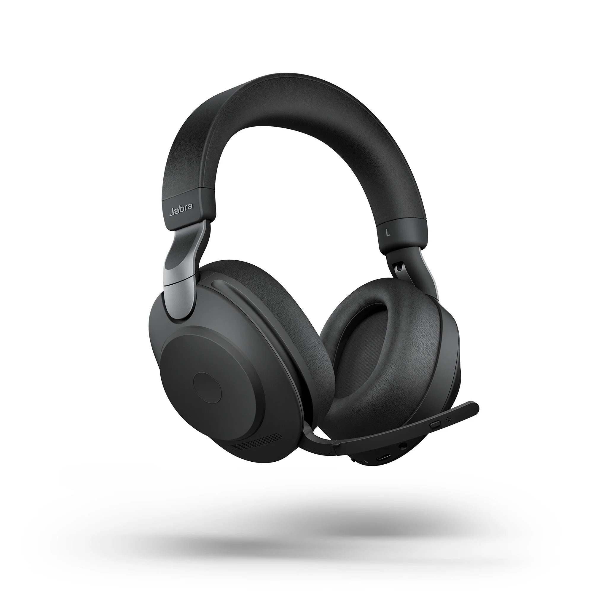 Jabra Evolve2 85 USB-A UC Stereo Wireless Headset in Black with Jabra Link380 - Image 2
