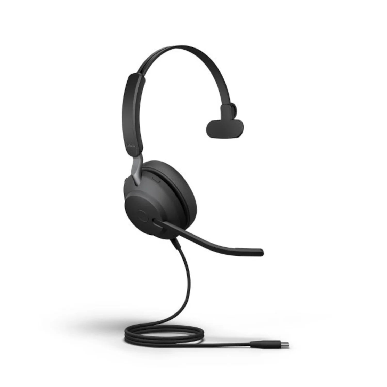 Jabra Evolve2 40 SE Mono USB-C UC Corded Headset, Ext. Cord