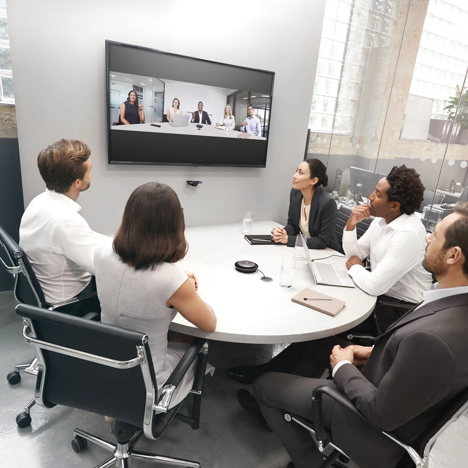 Jabra PanaCast MS Intelligent 180° 4K Video Conferencing Solution - Image 7