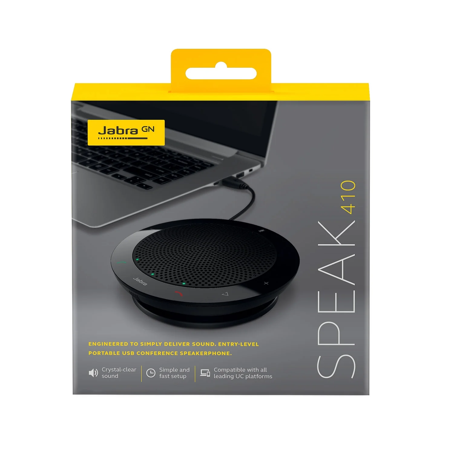 Jabra Speak 410 UC USB Conference Speakerphone (Standard Version) - Image 3
