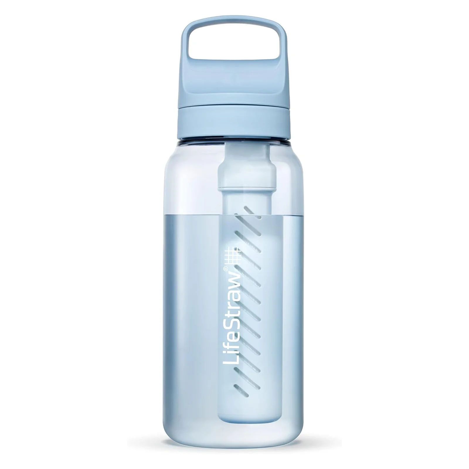 LifeStraw Go 2.0 Water Filter Bottle 1L - Icelandic Blue
