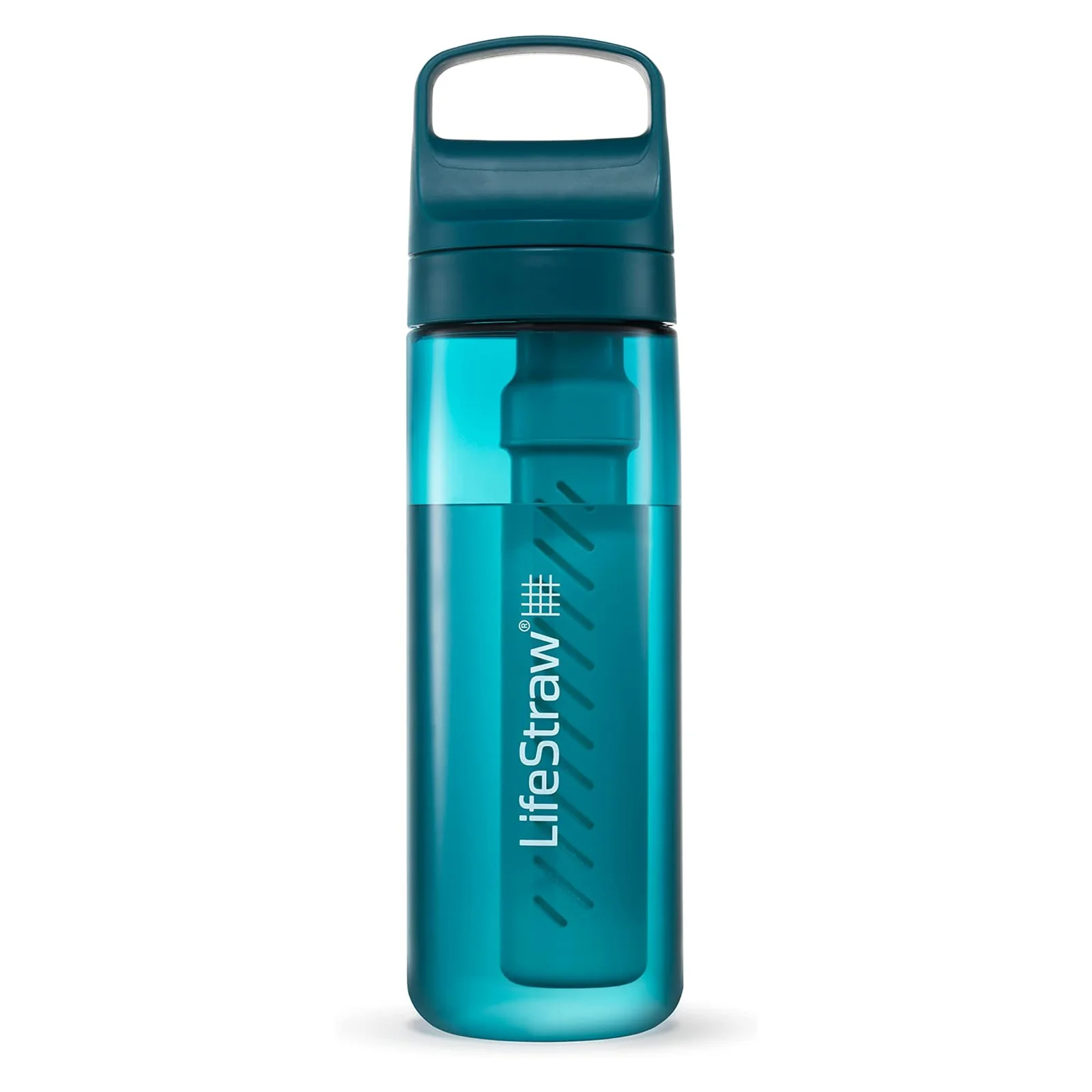 LifeStraw Go 2.0 Water Filter Bottle 650ml - Laguna Teal