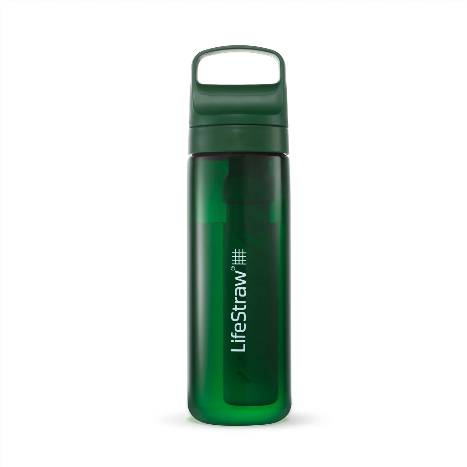 LifeStraw Go 2.0 Water Filter Bottle 650ml - Terrace Green