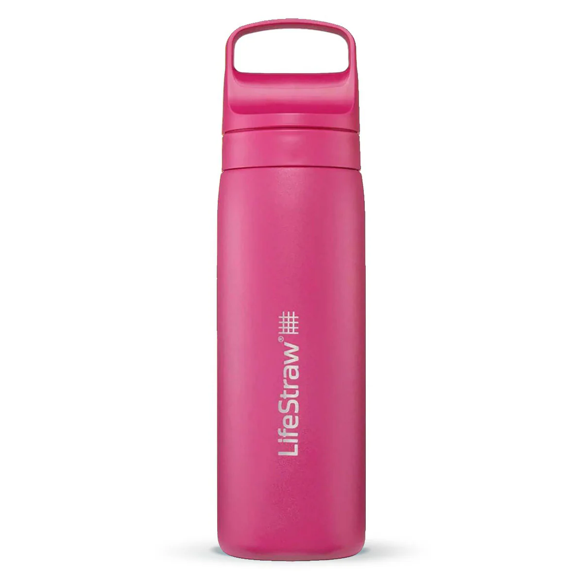 LifeStraw Go Series Stainless Steel Water Filter Bottle 500ml - Orchid Pink