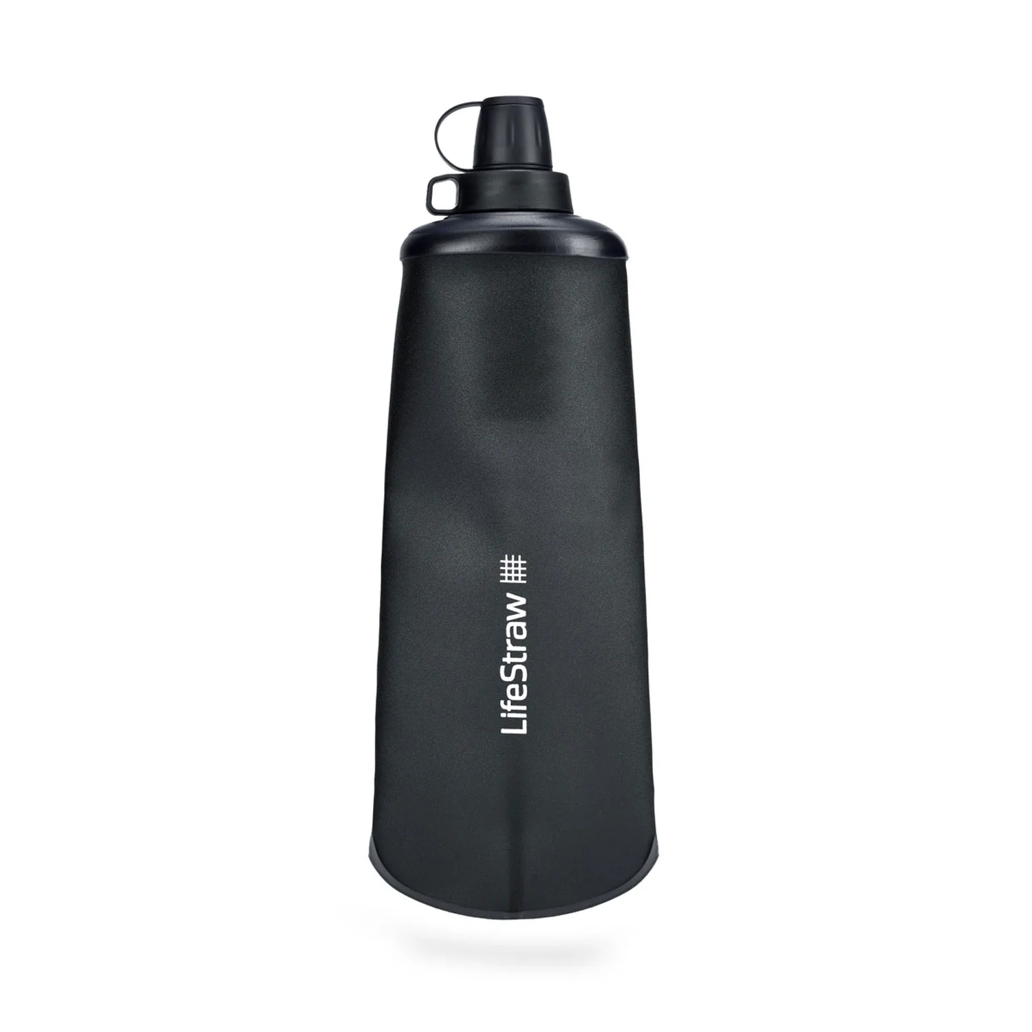LifeStraw Peak Series Collapsible Squeeze Bottle 1L - Dark Grey