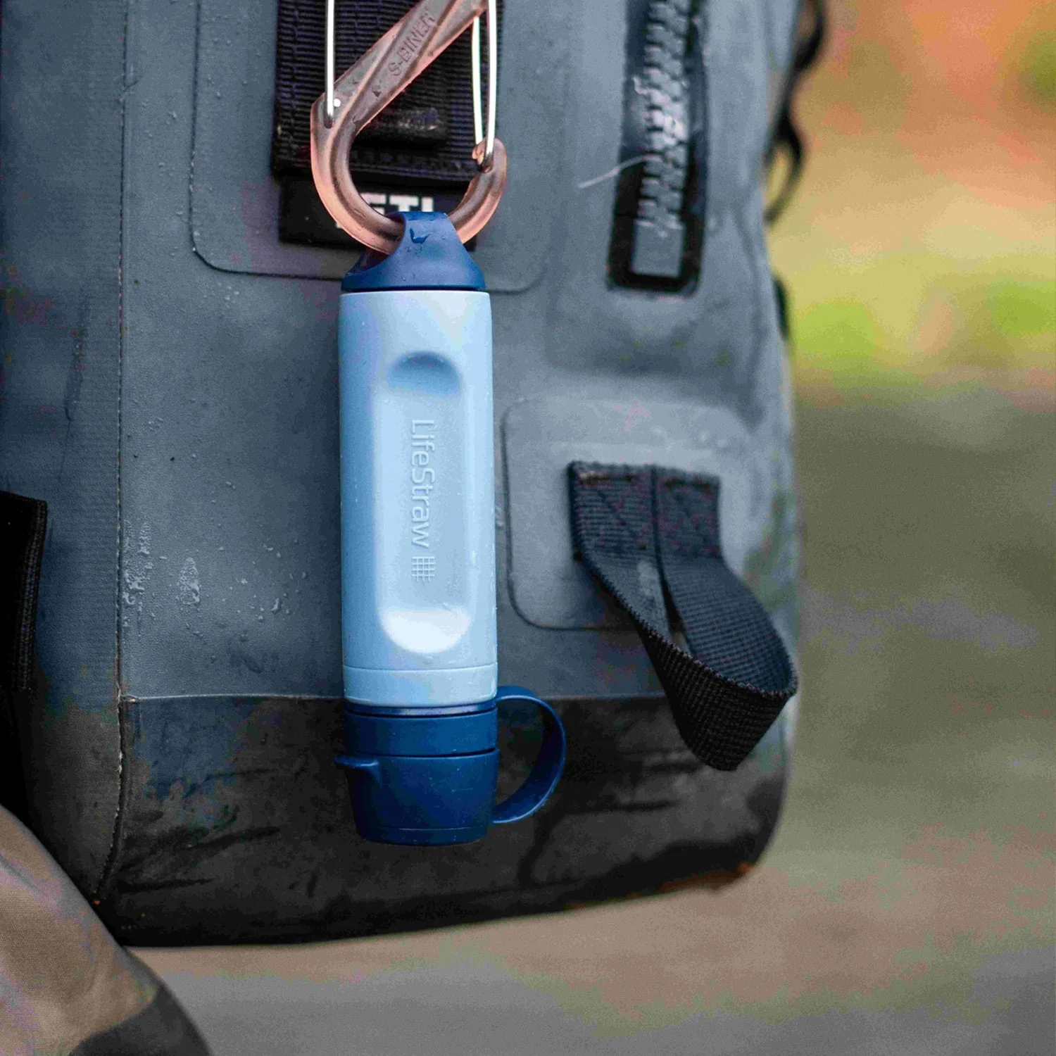 LifeStraw Peak Series Solo Personal Water Filter Straw - Mountain Blue - Image 7