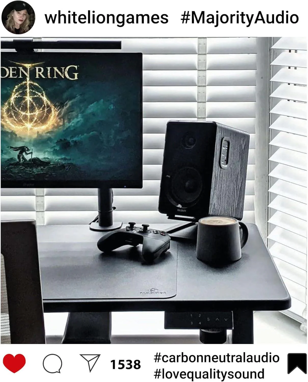 Majority D40 Bookshelf Active Speakers - Image 5
