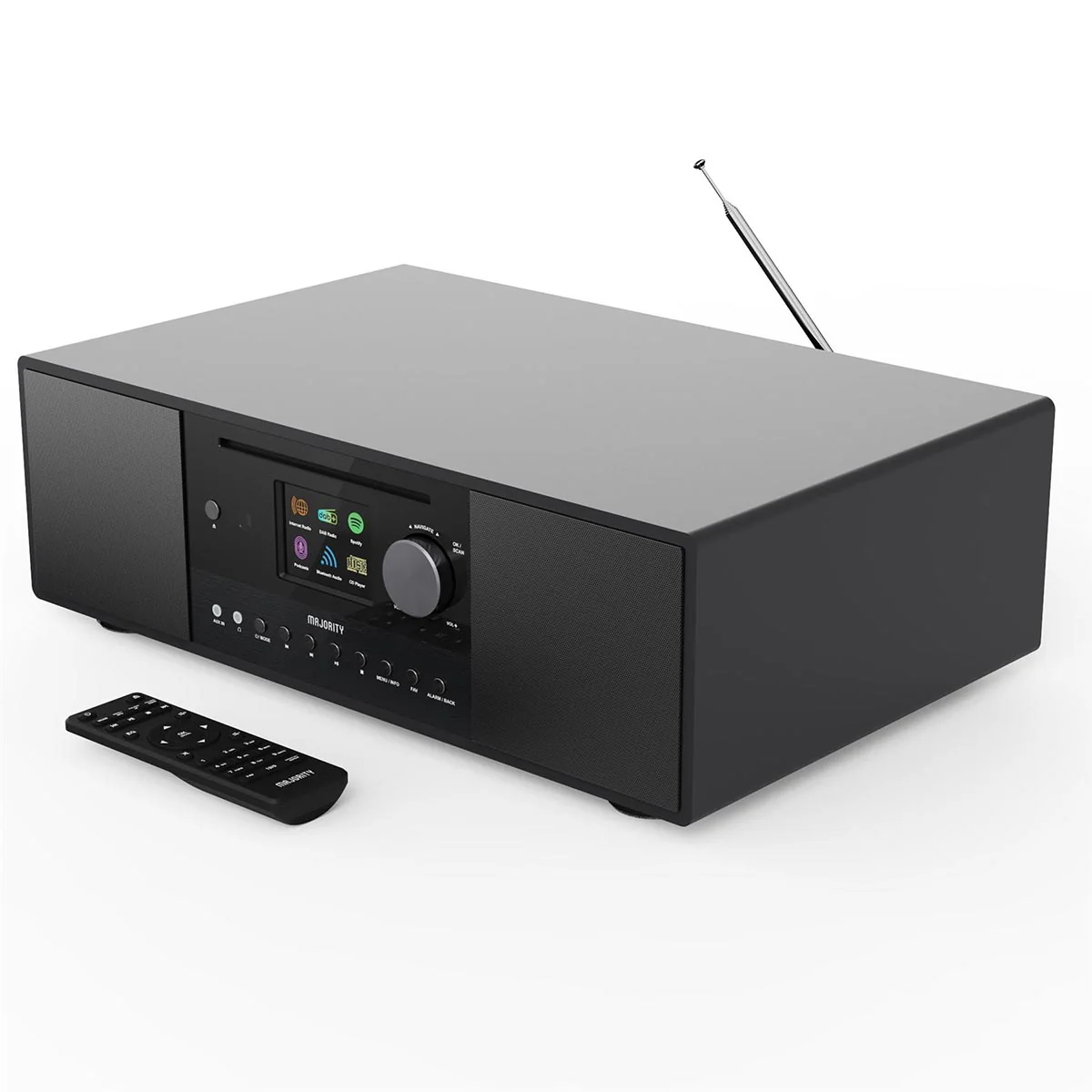 Majority Quadriga DAB+ Radio, Internet Radio, Spotify, Bluetooth, CD Player - Image 4