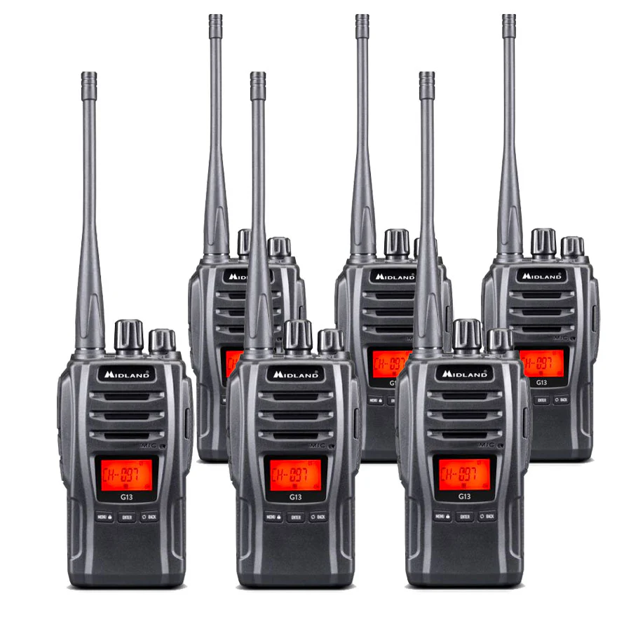 Midland G13 Six Pack License Free Walkie Talkie