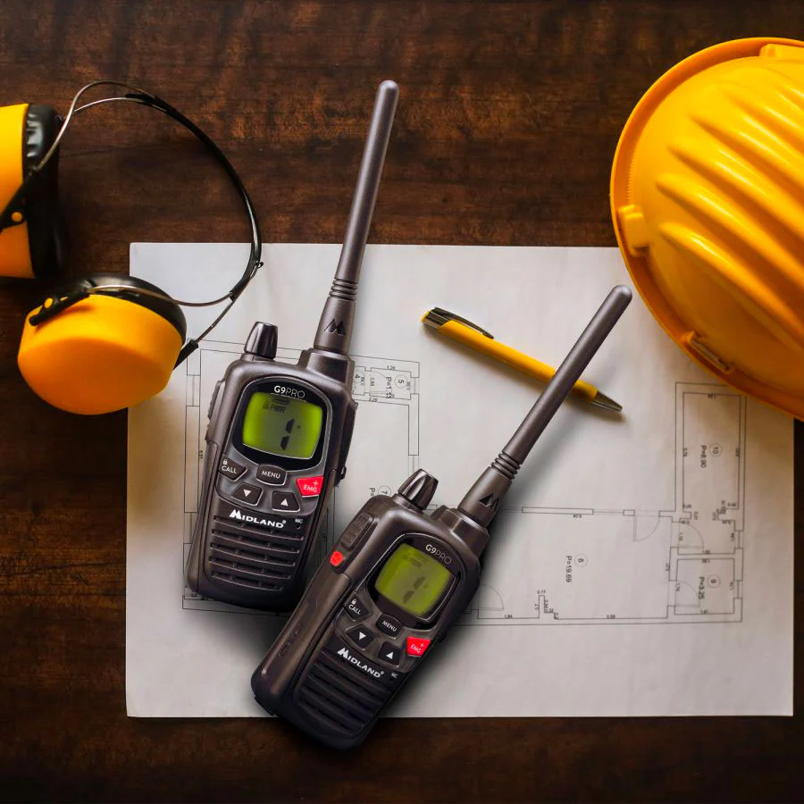Midland G9 Pro Work Edition Six Pack Walkie Talkies - Image 6