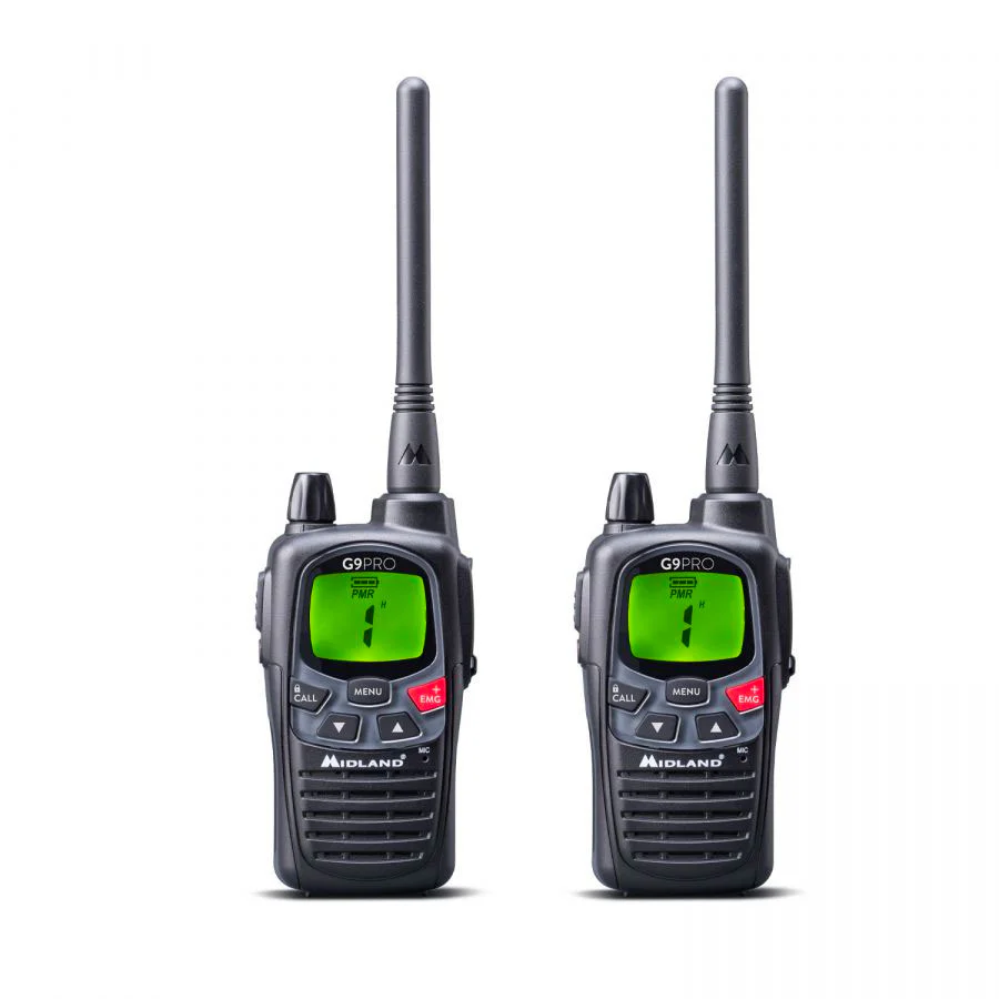 Midland G9 Pro Work Edition Twin Pack Walkie Talkies - Image 2