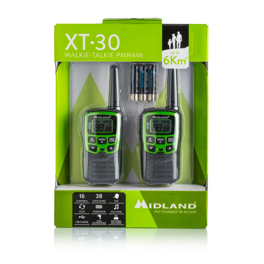 Midland XT30 Quad Walkie Talkies - Image 5