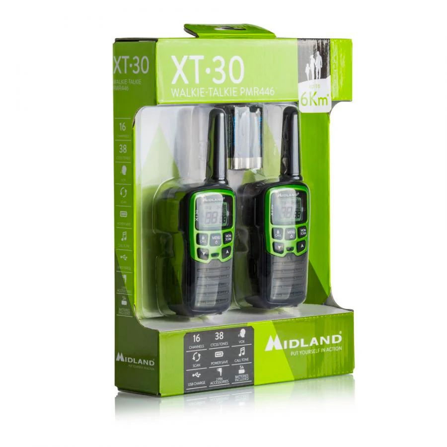 Midland XT30 Six Pack Walkie Talkies - Image 4