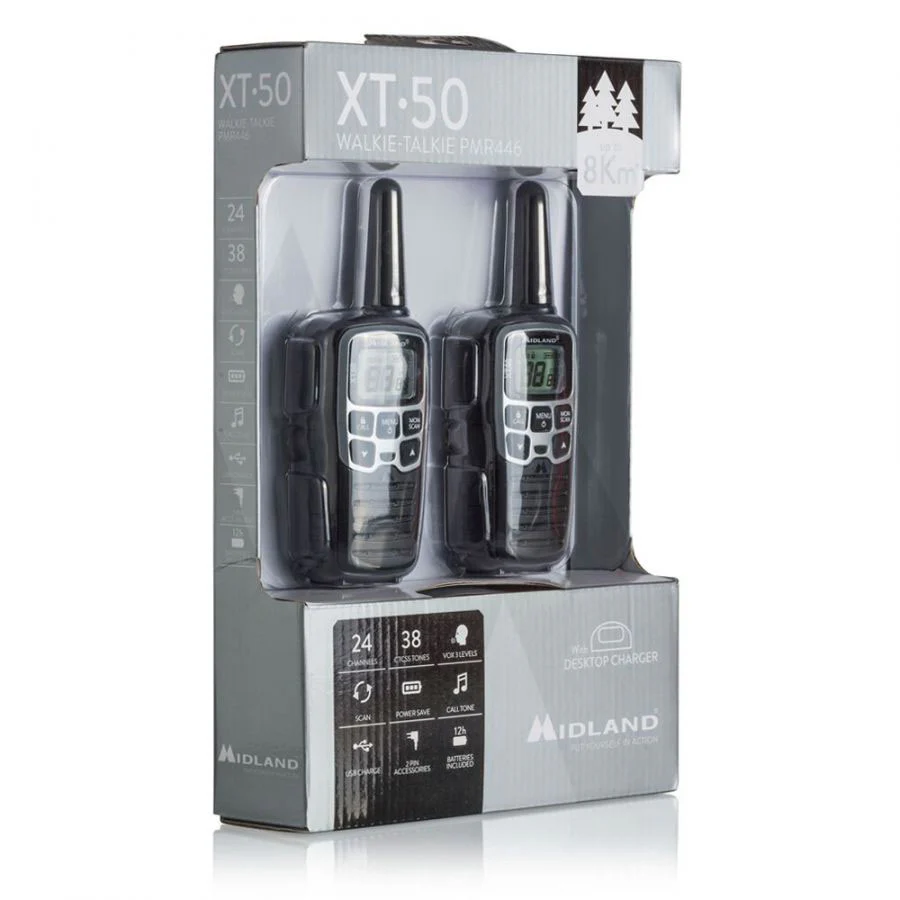 Midland XT50 Ten Pack Walkie Talkies - Image 4