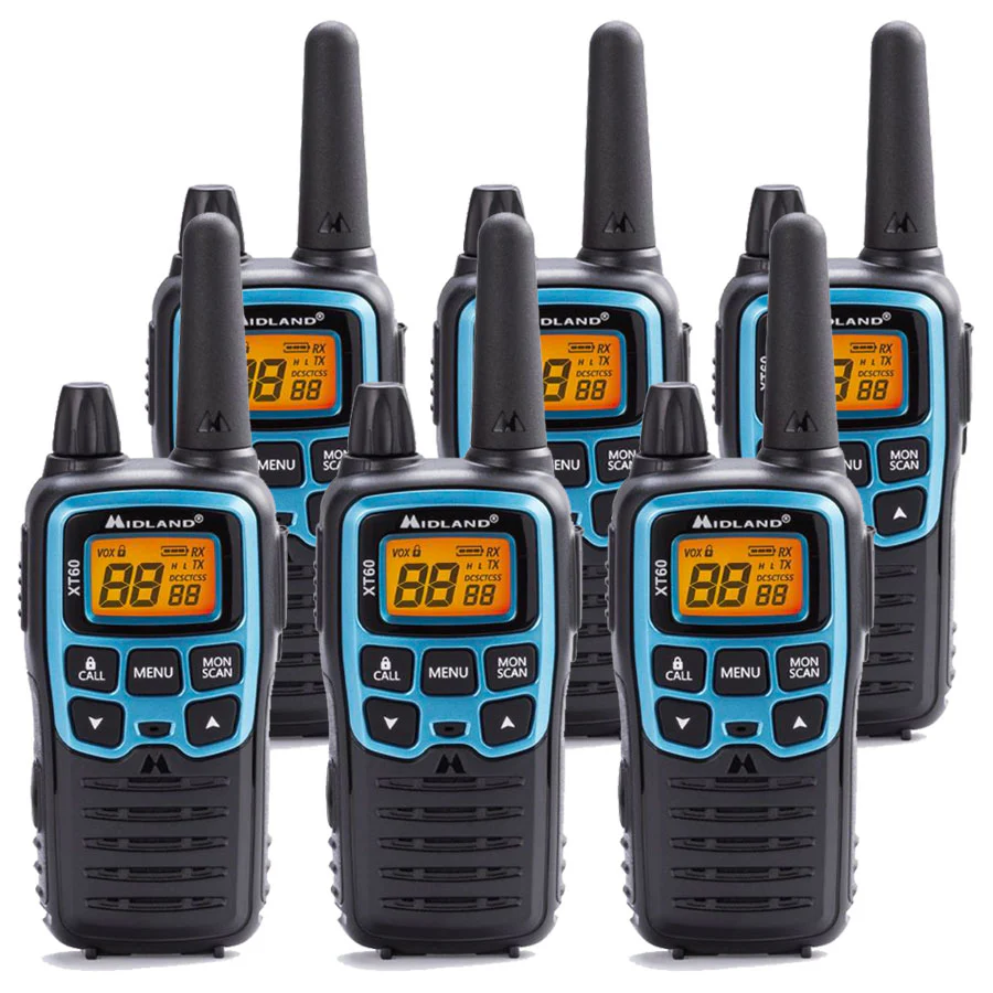 Midland XT60 Six Pack Walkie Talkies