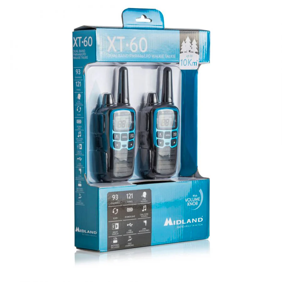 Midland XT60 Six Pack Walkie Talkies - Image 4