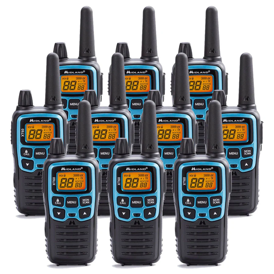 Midland XT60 Ten Pack Walkie Talkies
