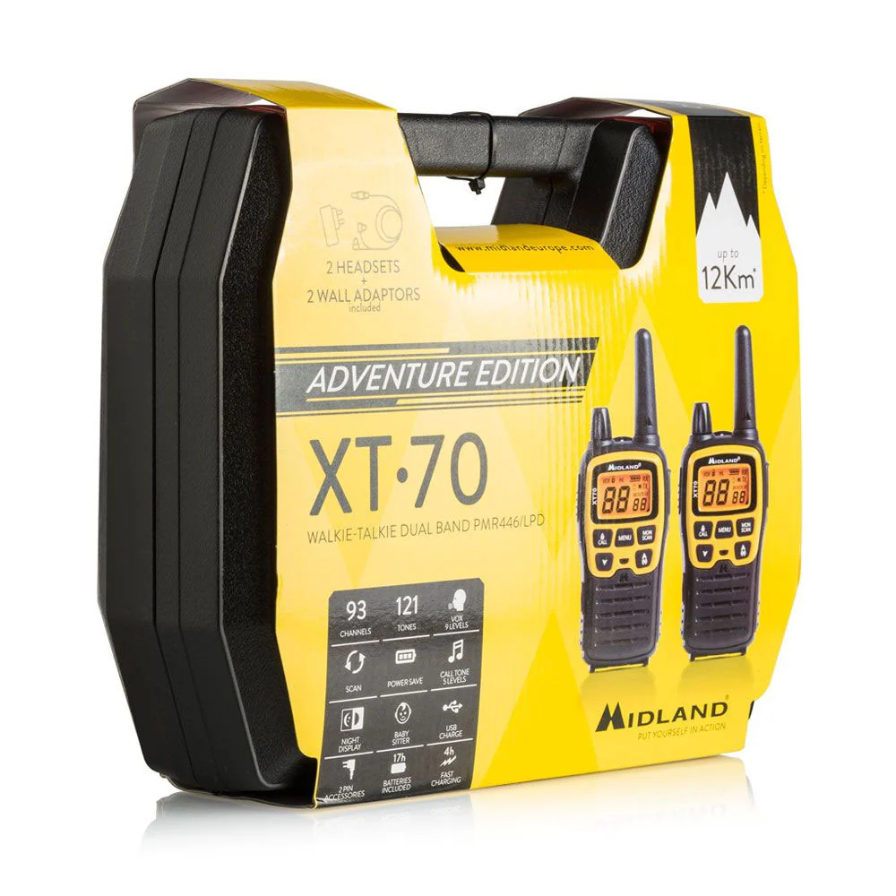 Midland XT70 Adventure Walkie Talkies Ten Pack - Image 6