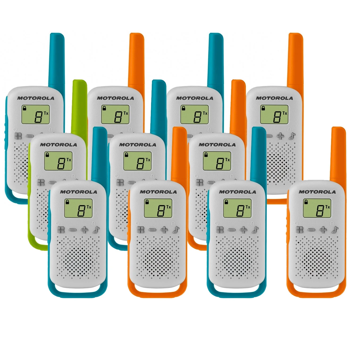 Motorola TALKABOUT T42 Eleven Pack Walkie Talkies