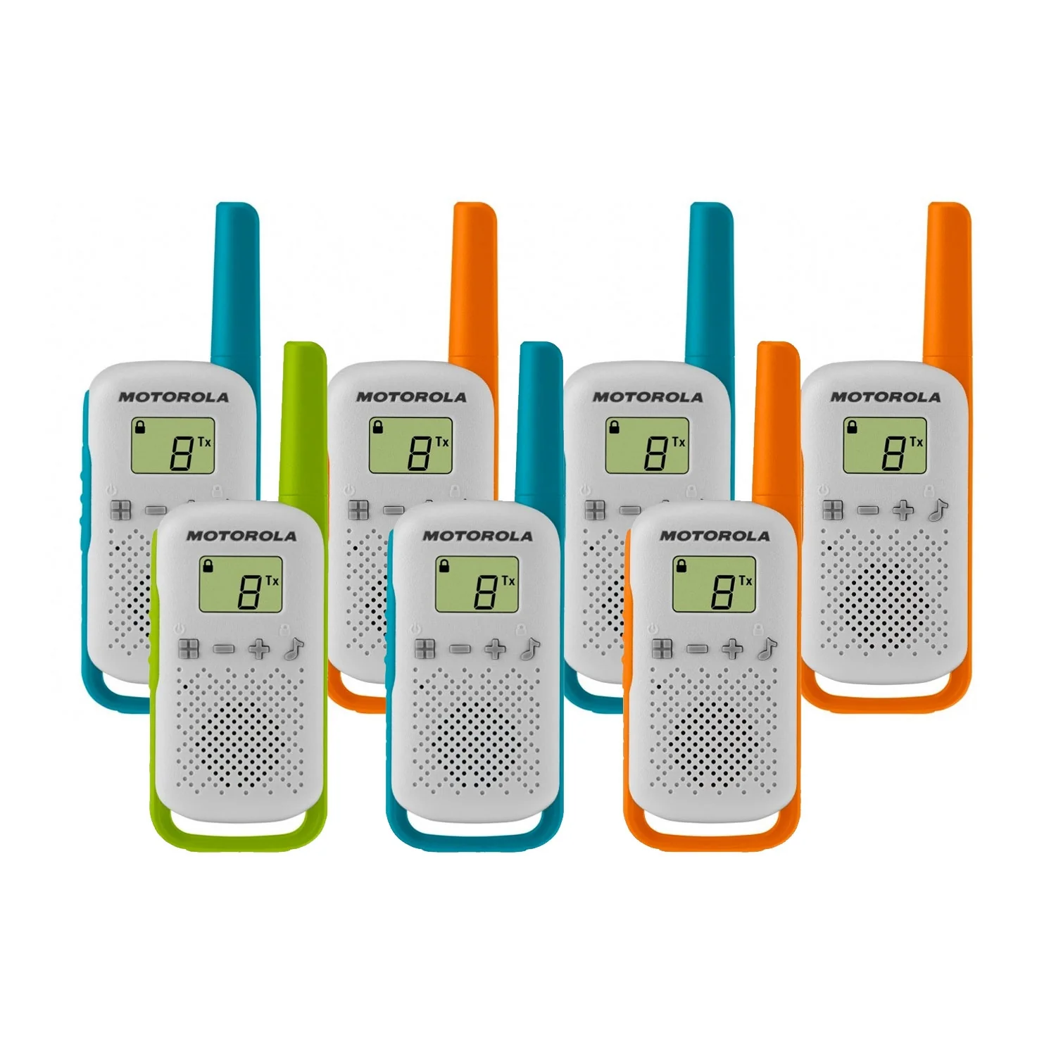 Motorola TALKABOUT T42 Seven Pack Walkie Talkies