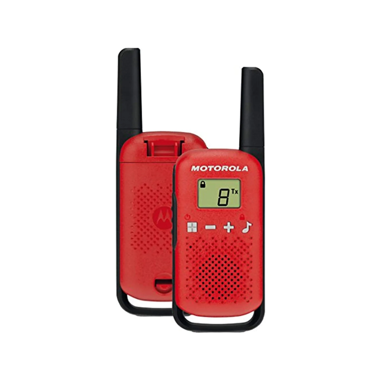 Motorola TALKABOUT T42 Ten Pack Two-Way Radios in Red - Image 2