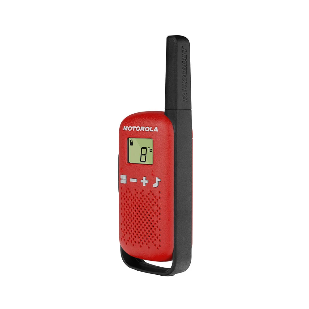 Motorola TALKABOUT T42 Ten Pack Two-Way Radios in Red - Image 3