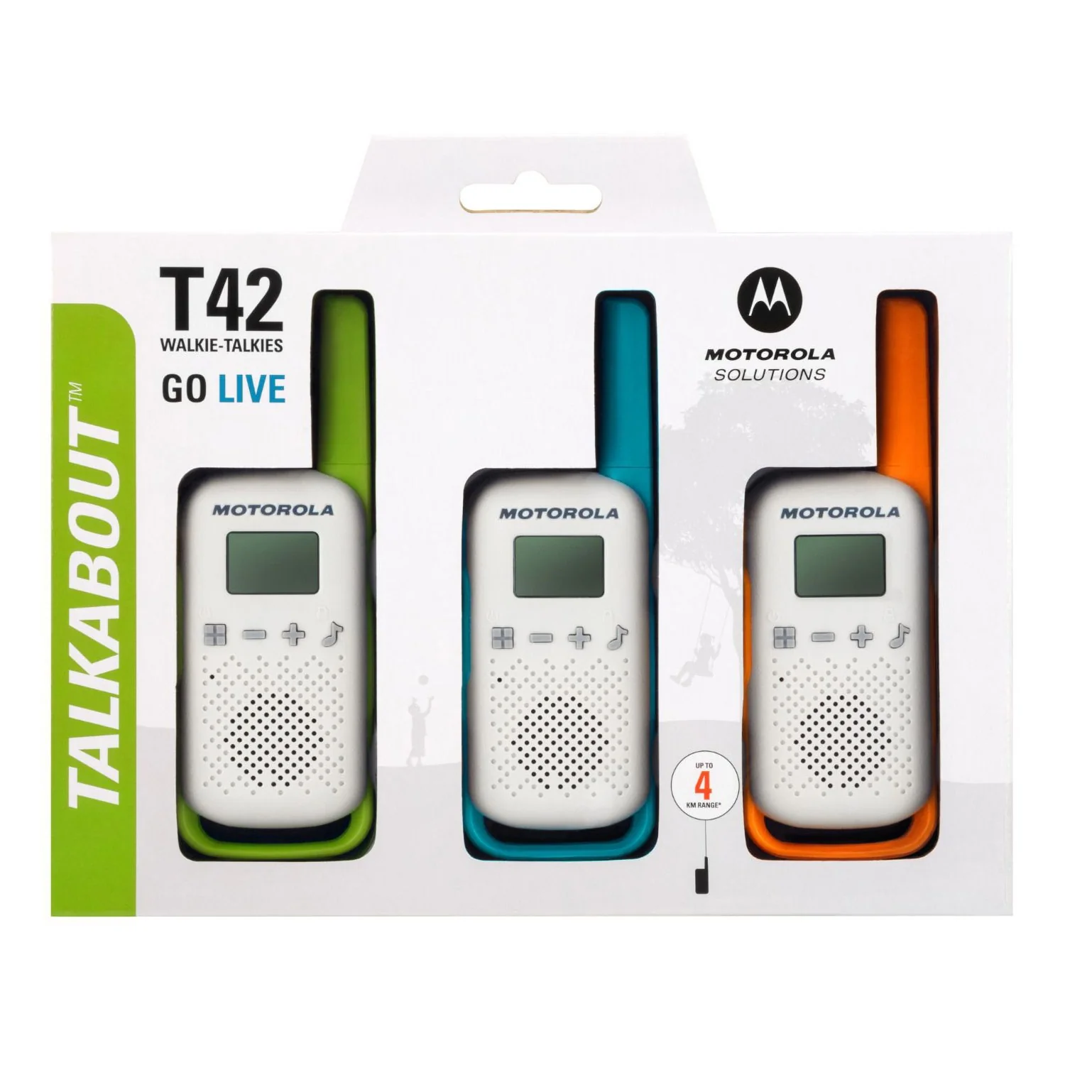Motorola TALKABOUT T42 Triple Pack Walkie Talkies - Image 3