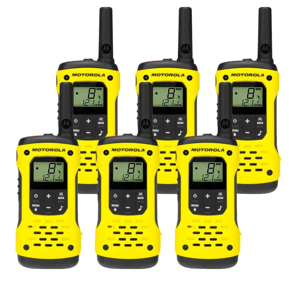 Motorola TLKR T92 Six Pack License-Free Walkie Talkies - Image 8