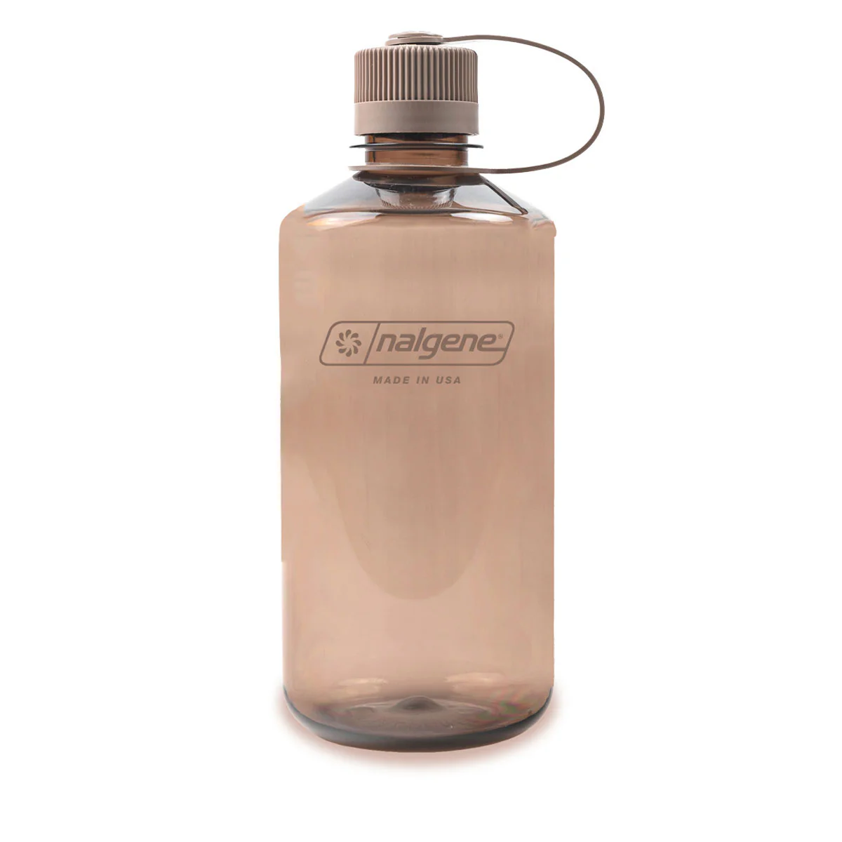 Nalgene Narrow Mouth 1L Tritan Sustain Water Bottle - Mocha Monochrome
