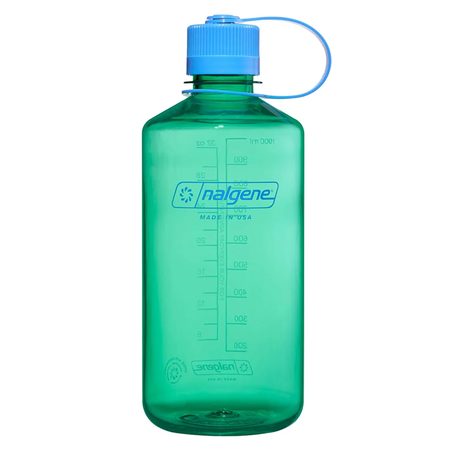 Nalgene Narrow Mouth 1L Tritan Sustain Water Bottle - Pastel Green