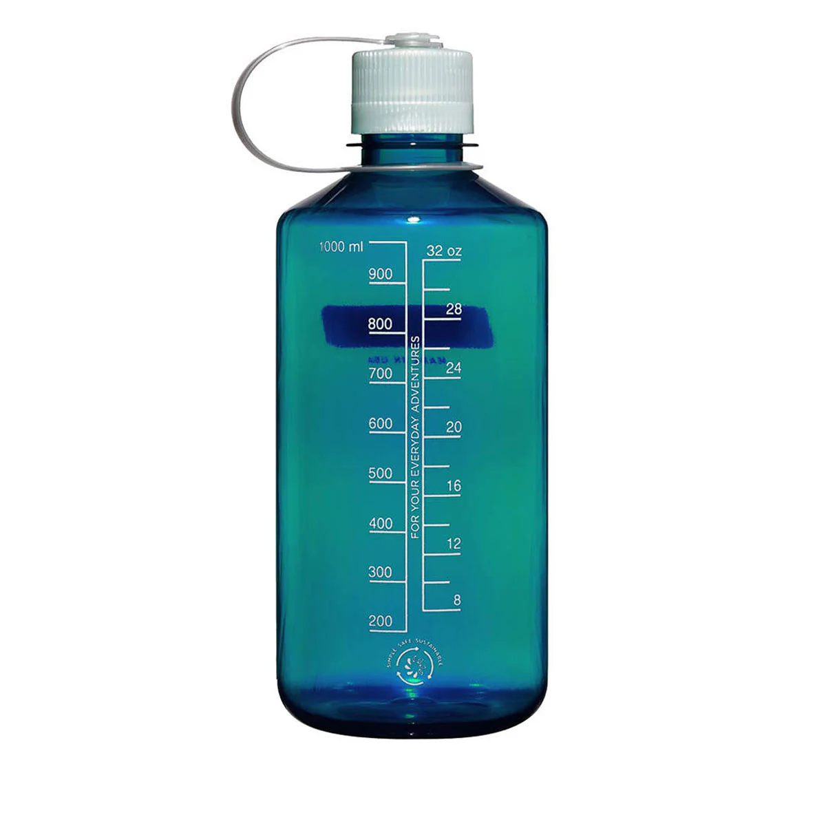 Nalgene Narrow Mouth 1L Tritan Sustain Water Bottle - Trout Green - Image 2