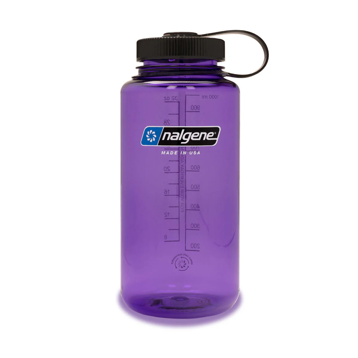 Nalgene Wide Mouth 1L Tritan Sustain Water Bottle - Purple